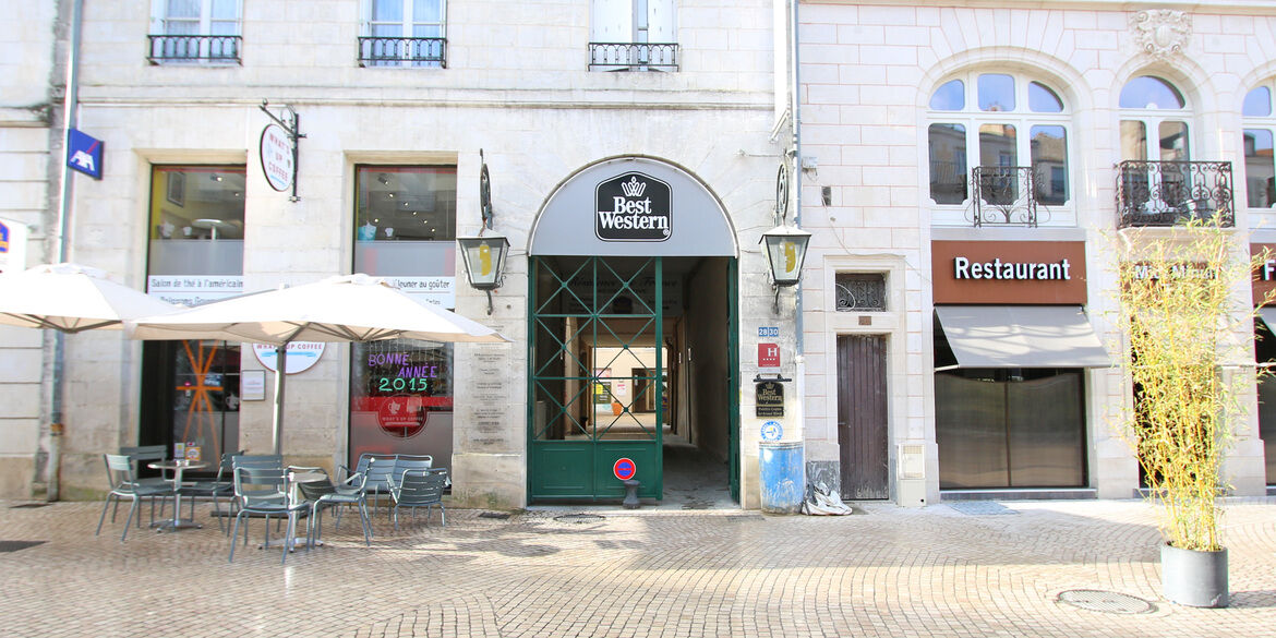 Best Western Poitiers Centre Le Grand Hôtel Exterior foto